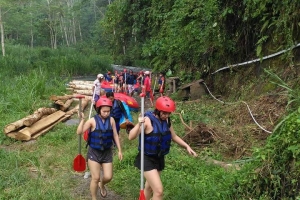 Bali rafting hiking