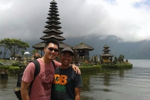 bali temple portrait