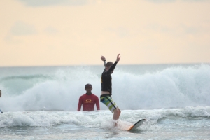 Surfing Bali