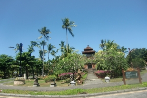 Bali traditional temple small